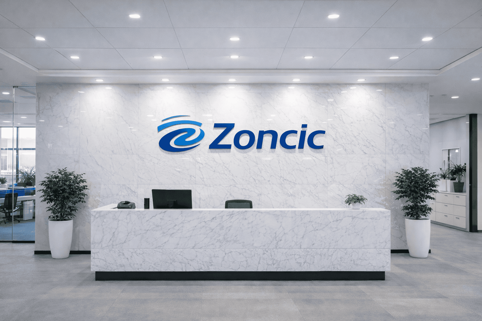 industrial valve manufacturer office and team ZONCIC