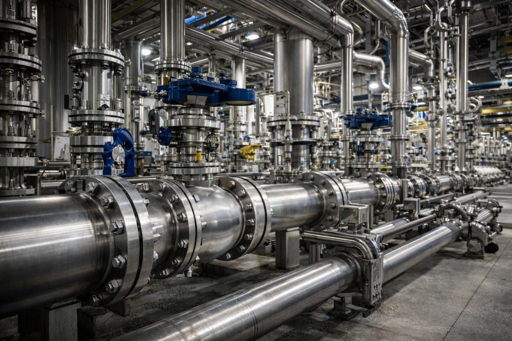 industrial ball valve application in pipeline system for oil gas petrochemical and water treatment