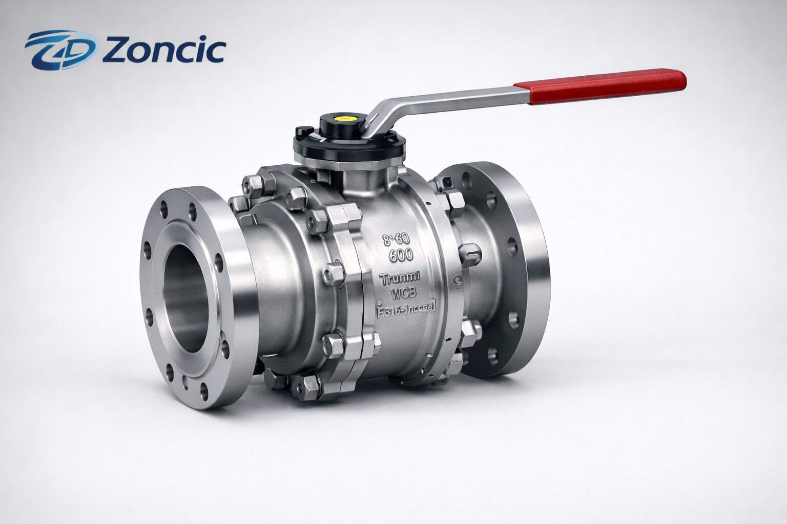 Industrial ball valve for oil gas and pipeline shut-off applications