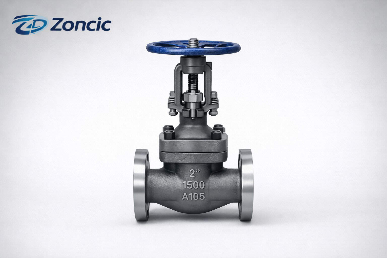 Industrial globe valve for precision flow control applications