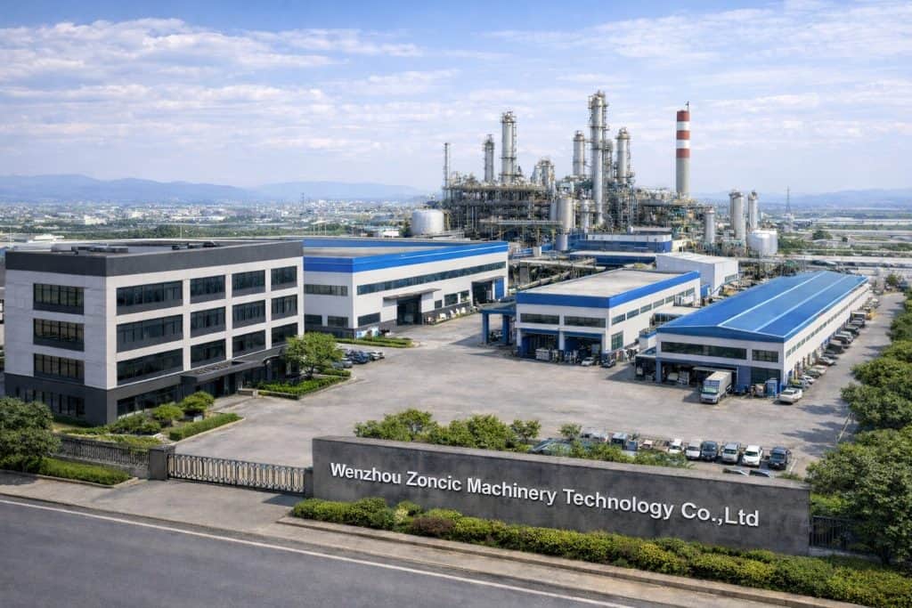 Modern industrial valve factory building with large-scale production capacity