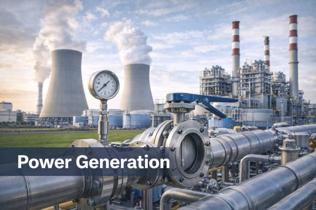 Home Industrial valves used in power plant steam and energy systems