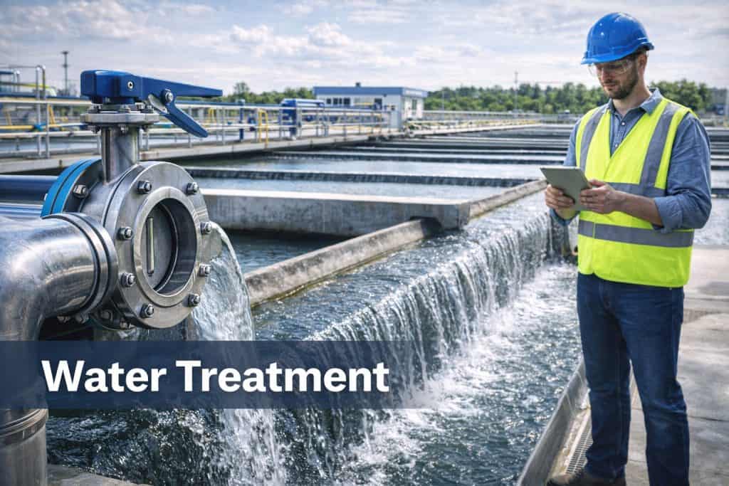 Home Industrial valves used in water treatment pipeline systems