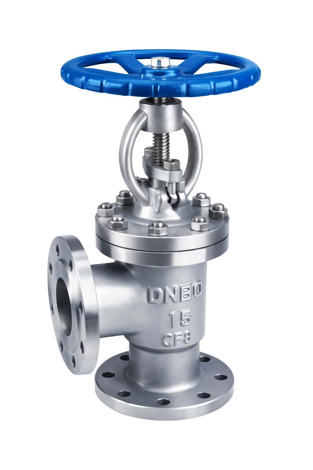 Angle globe valve product image industrial flow control valve