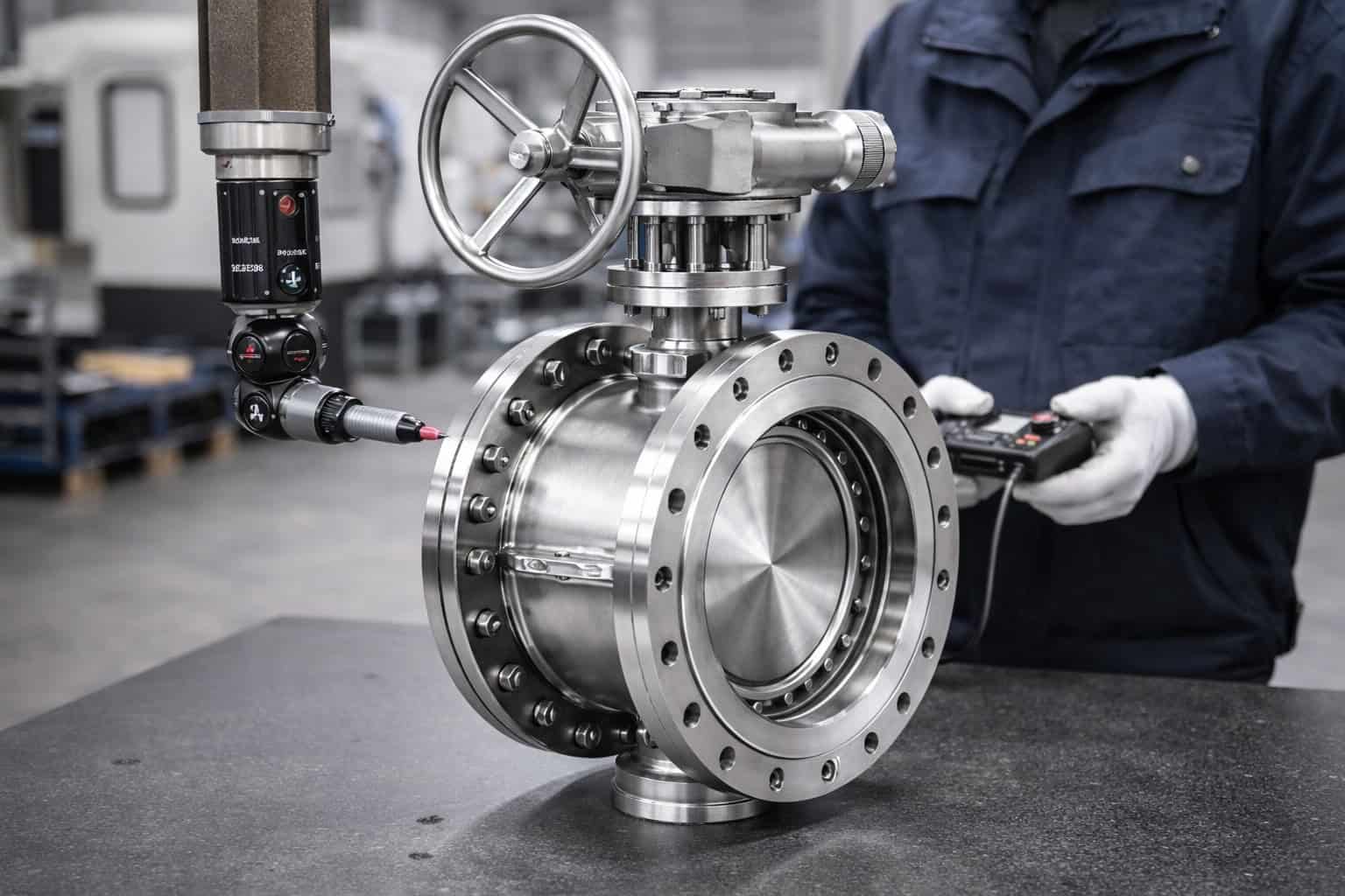 High performance butterfly valve testing and inspection