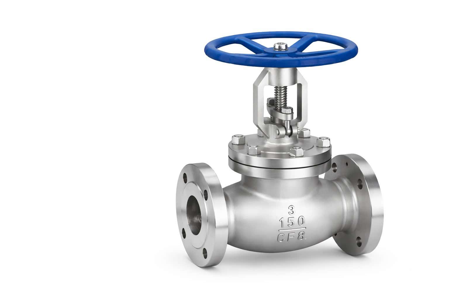 Stainless Steel Globe Valve Flanged Api Cf8 Class150