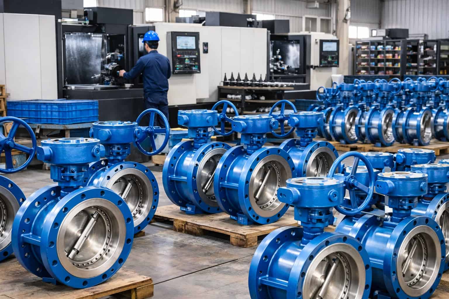 Triple offset butterfly valve application in refinery and high temperature industrial pipeline system