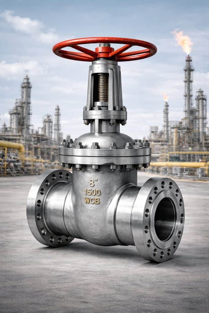 WCB Gate Valve WCB gate valve API 600 cast steel industrial valve for oil and gas pipeline systems