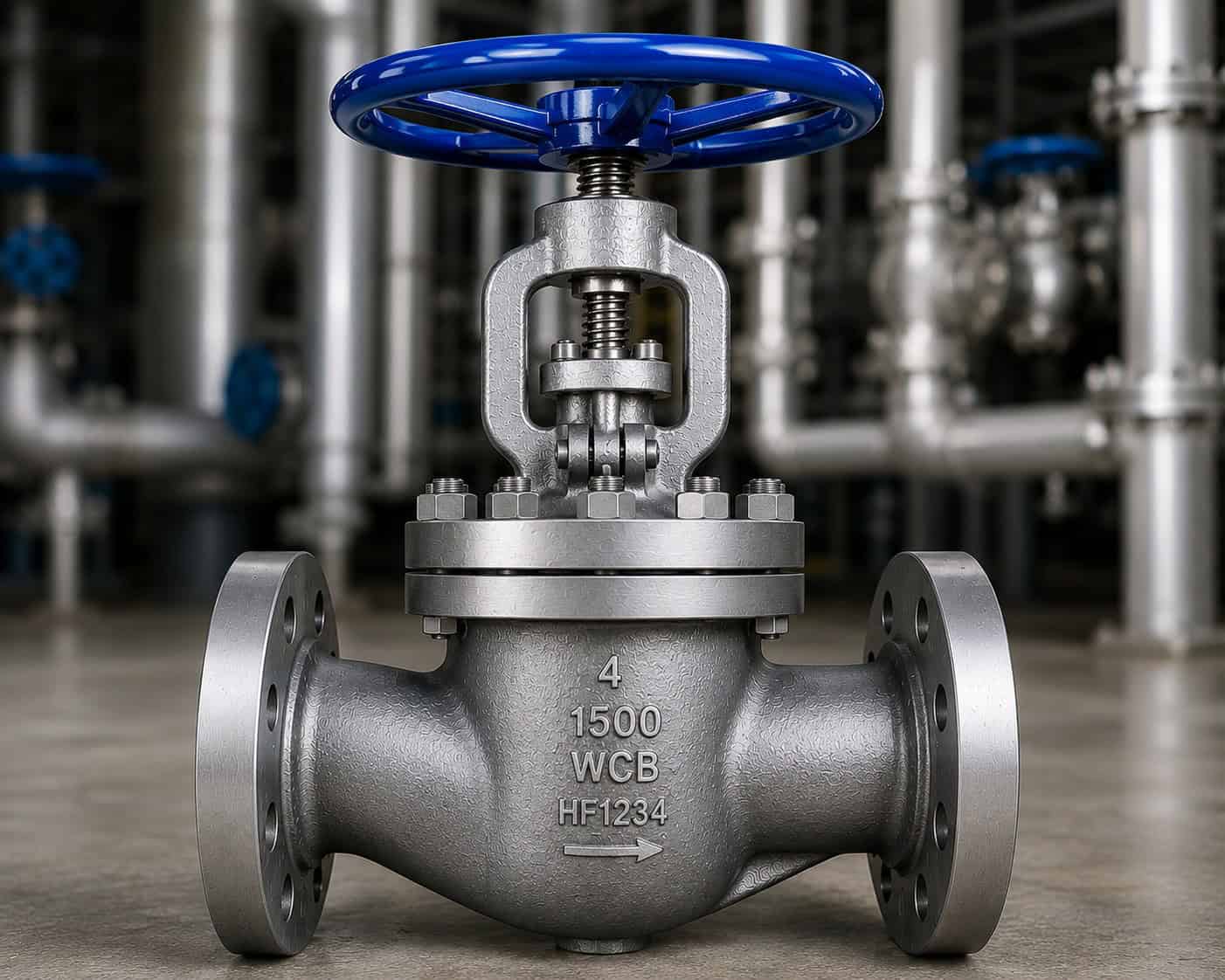 High pressure globe valve manufacturer Class 1500 industrial globe valve for steam and oil gas pipelines