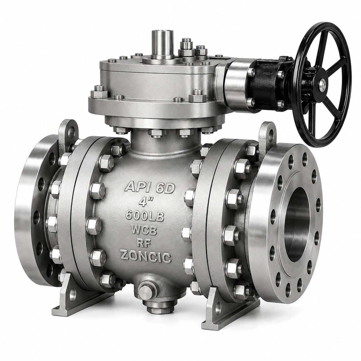 API 6D trunnion ball valve manufacturer supplying industrial pipeline ball valves