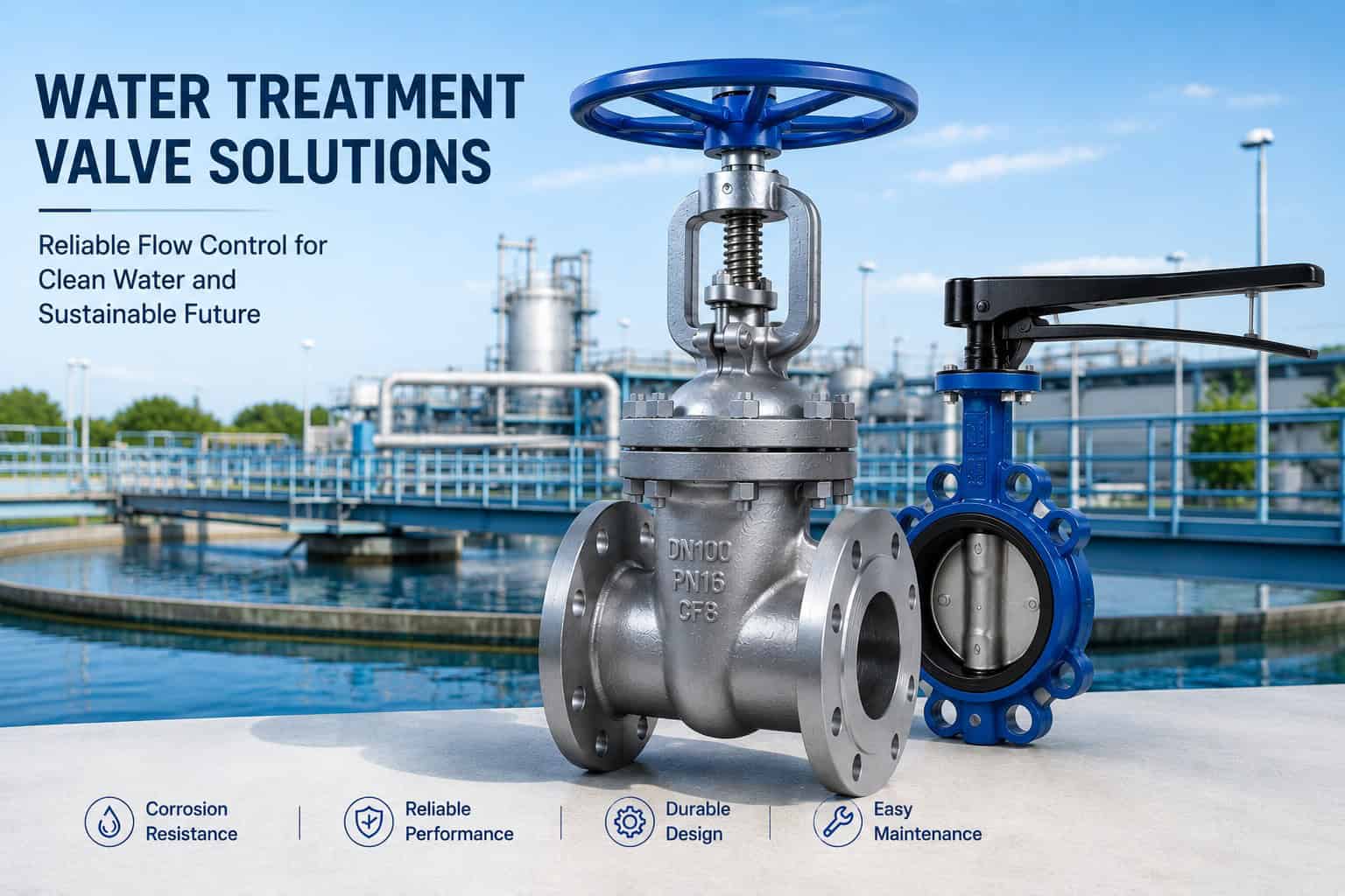 Water treatment valve and strainer solutions