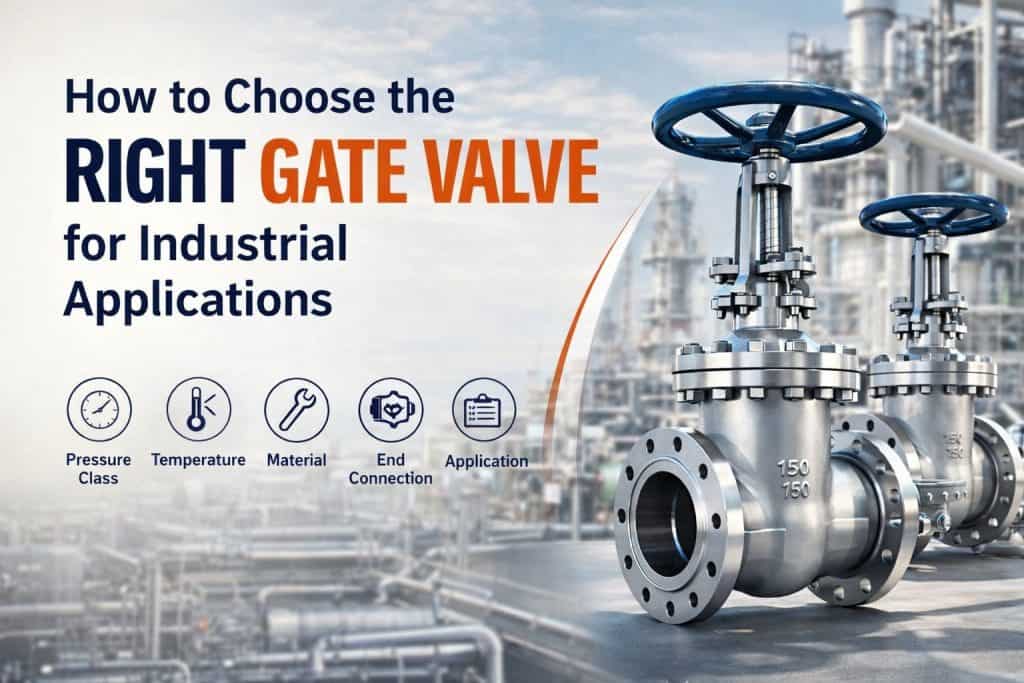 How to choose the right gate valve for industrial applications API 600 gate valve selection guide