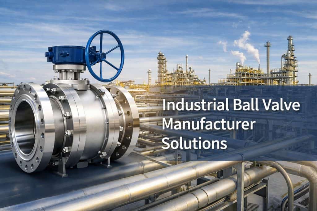 industrial ball valve manufacturer solutions for oil and gas pipeline systems